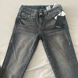 Stylish Gray Denim Jeans,true religion